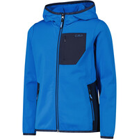 Cmp forro polar niño KID JACKET FIX HOOD vista detalle