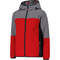 Cmp forro polar niño KID JACKET FIX HOOD vista detalle