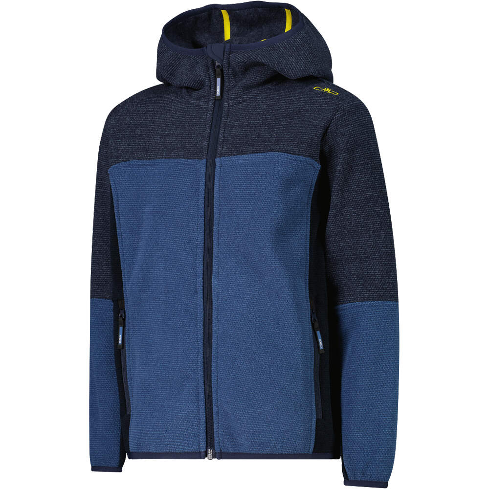Cmp forro polar niño KID JACKET FIX HOOD vista detalle