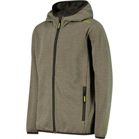 Cmp forro polar niño KID JACKET FIX HOOD vista detalle