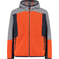 Cmp forro polar niño KID JACKET FIX HOOD vista frontal