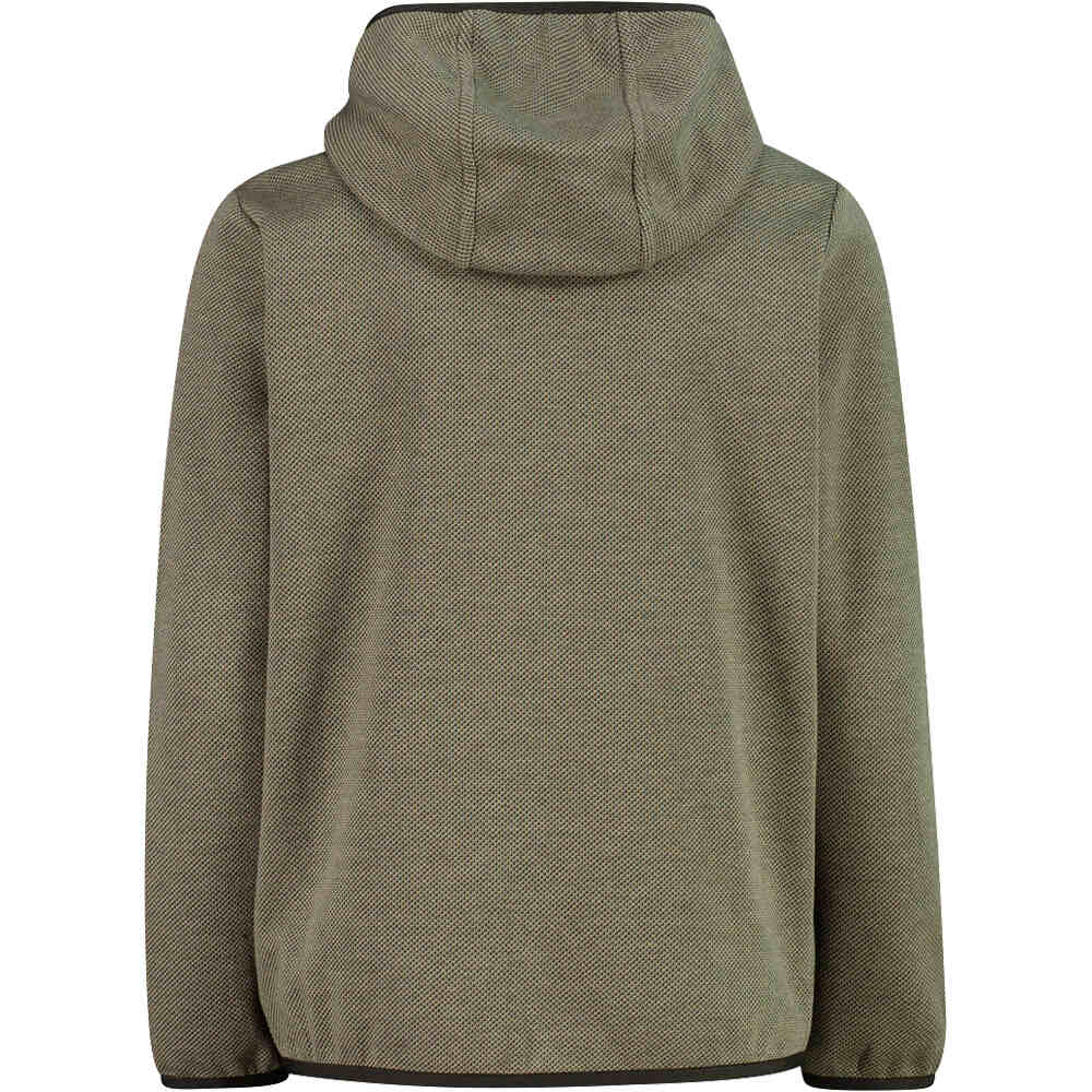 Cmp forro polar niño KID JACKET FIX HOOD vista trasera
