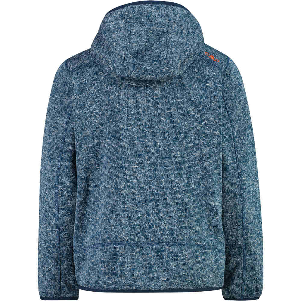 Cmp forro polar niño KID JACKET FIX HOOD vista trasera