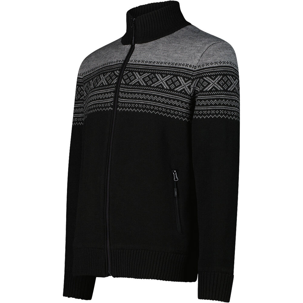 Cmp jersey esquí hombre MAN JACKET KNITTED WP vista detalle
