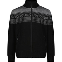Cmp jersey esquí hombre MAN JACKET KNITTED WP vista frontal