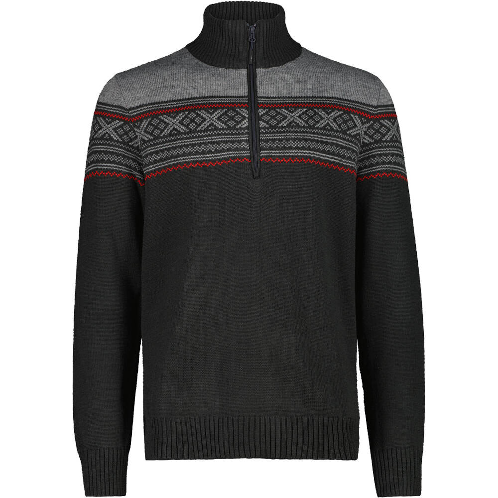 Cmp jersey esquí hombre MAN SWEAT KNITTED vista frontal