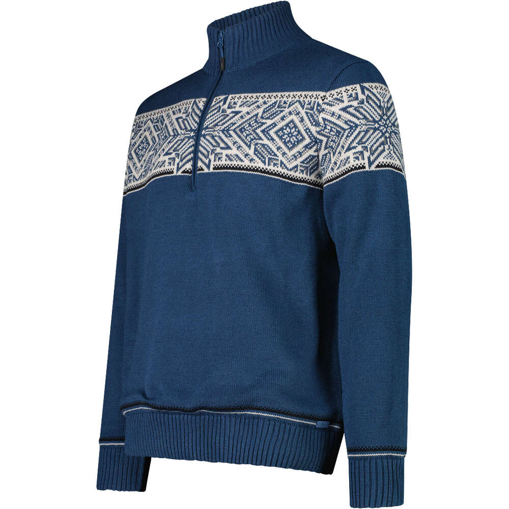 Cmp jersey esquí hombre MAN SWEAT KNITTED WP vista detalle