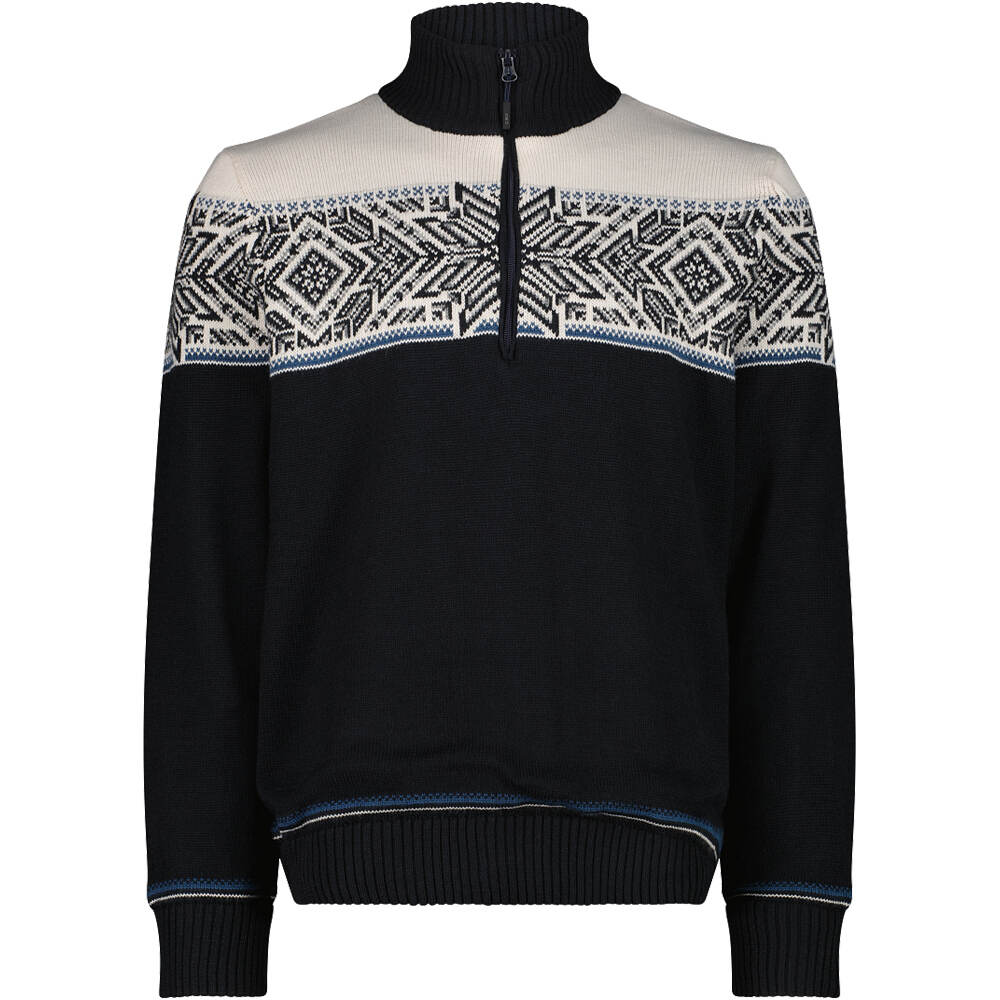 Cmp jersey esquí hombre MAN SWEAT KNITTED WP vista frontal