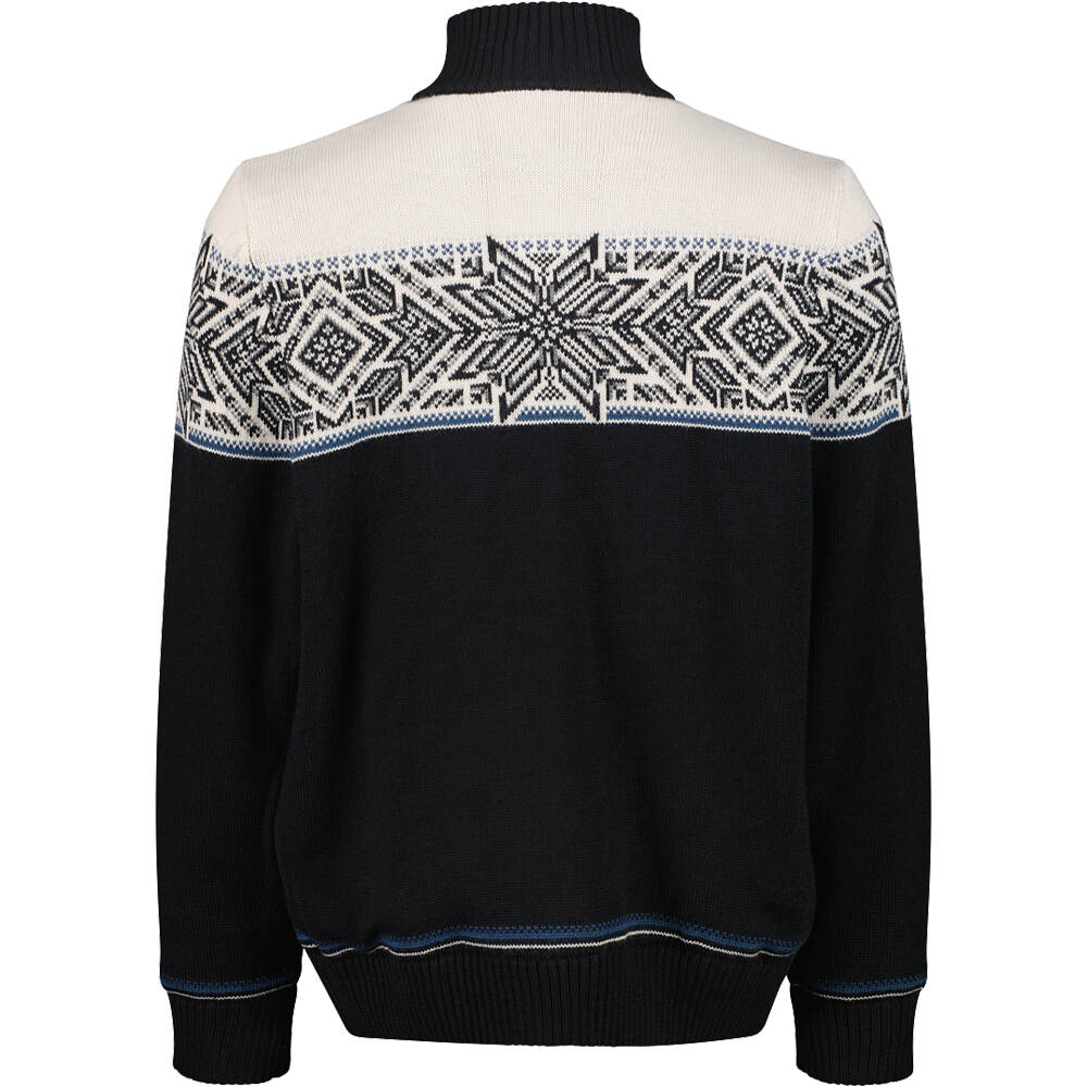 Cmp jersey esquí hombre MAN SWEAT KNITTED WP vista trasera