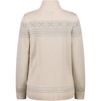 Cmp jersey esquí mujer WOMAN JACKET KNITTED vista trasera