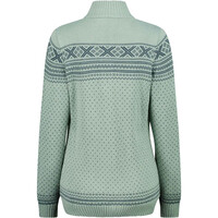 Cmp jersey esquí mujer WOMAN JACKET KNITTED vista trasera