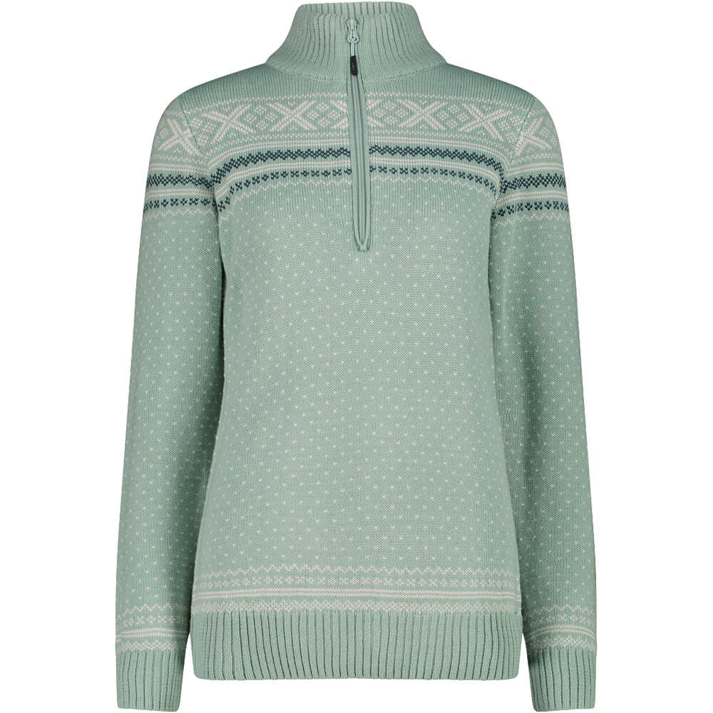 Cmp jersey esquí mujer WOMAN SWEAT KNITTED vista frontal