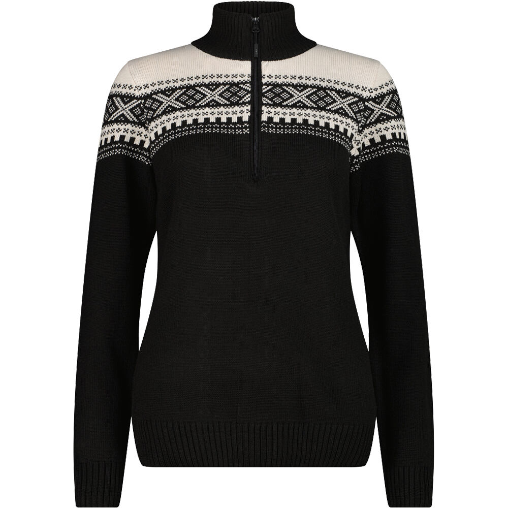 Cmp jersey esquí mujer WOMAN SWEAT KNITTED vista frontal
