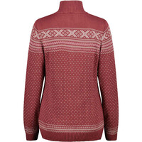Cmp jersey esquí mujer WOMAN SWEAT KNITTED vista trasera