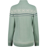 Cmp jersey esquí mujer WOMAN SWEAT KNITTED vista trasera