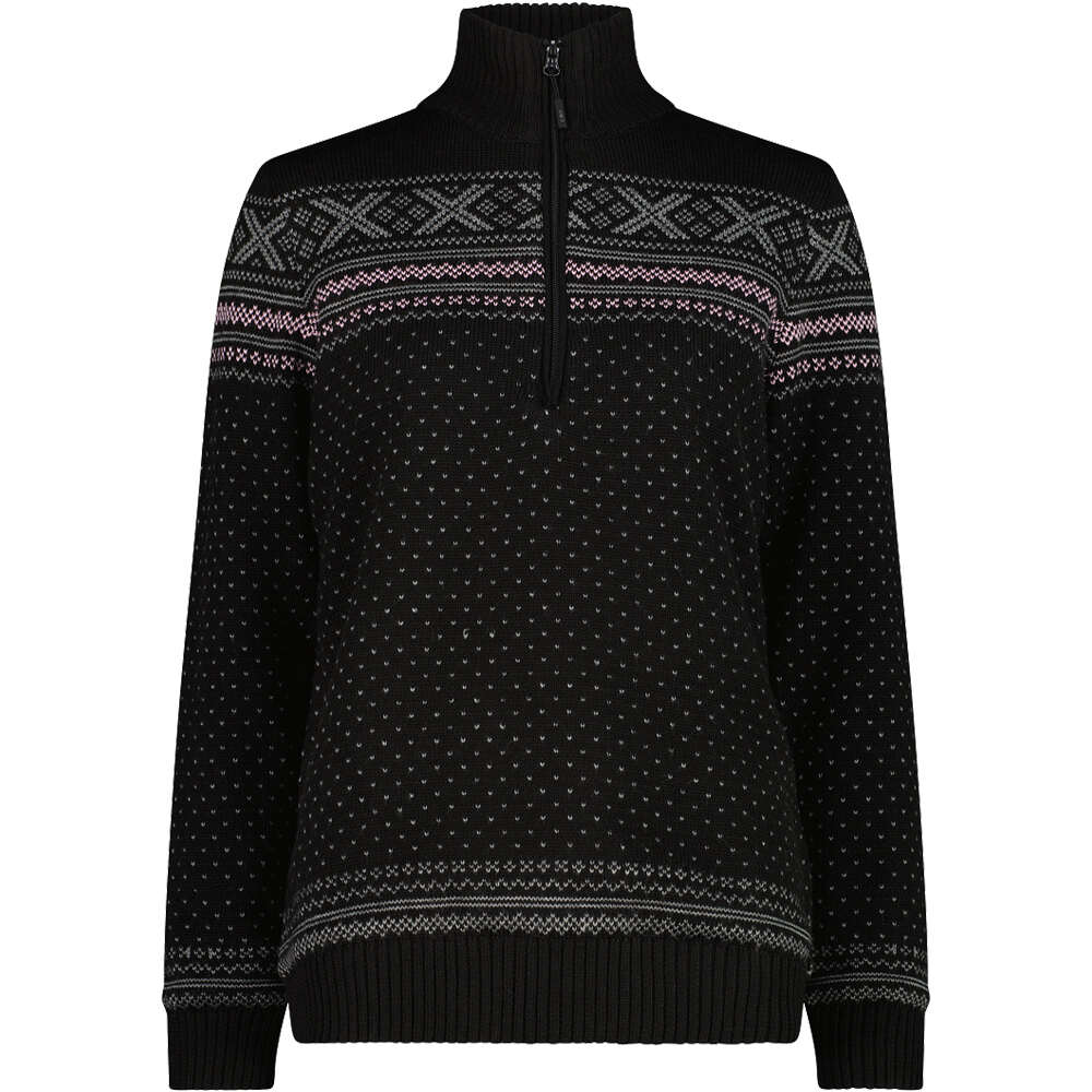 Cmp jersey esquí mujer WOMAN SWEAT KNITTED WP vista frontal