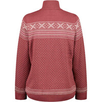 Cmp jersey esquí mujer WOMAN SWEAT KNITTED WP vista trasera