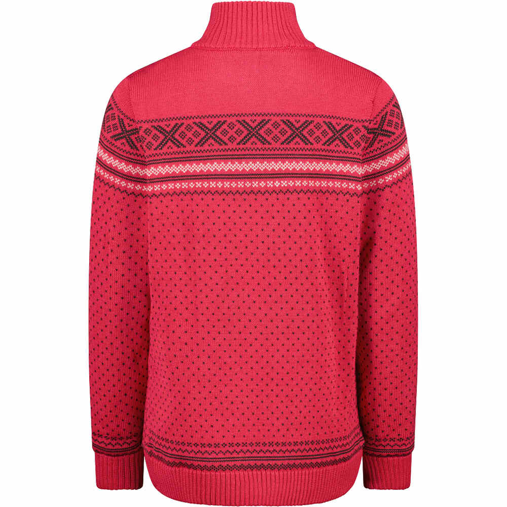 Cmp jersey esquí mujer WOMAN SWEAT KNITTED WP vista trasera