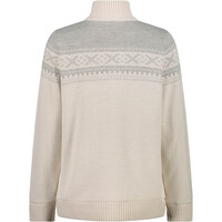 Cmp jersey esquí mujer WOMAN SWEAT KNITTED WP vista trasera