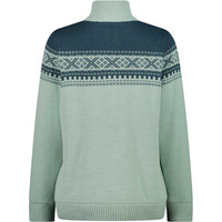 Cmp jersey esquí mujer WOMAN SWEAT KNITTED WP vista trasera