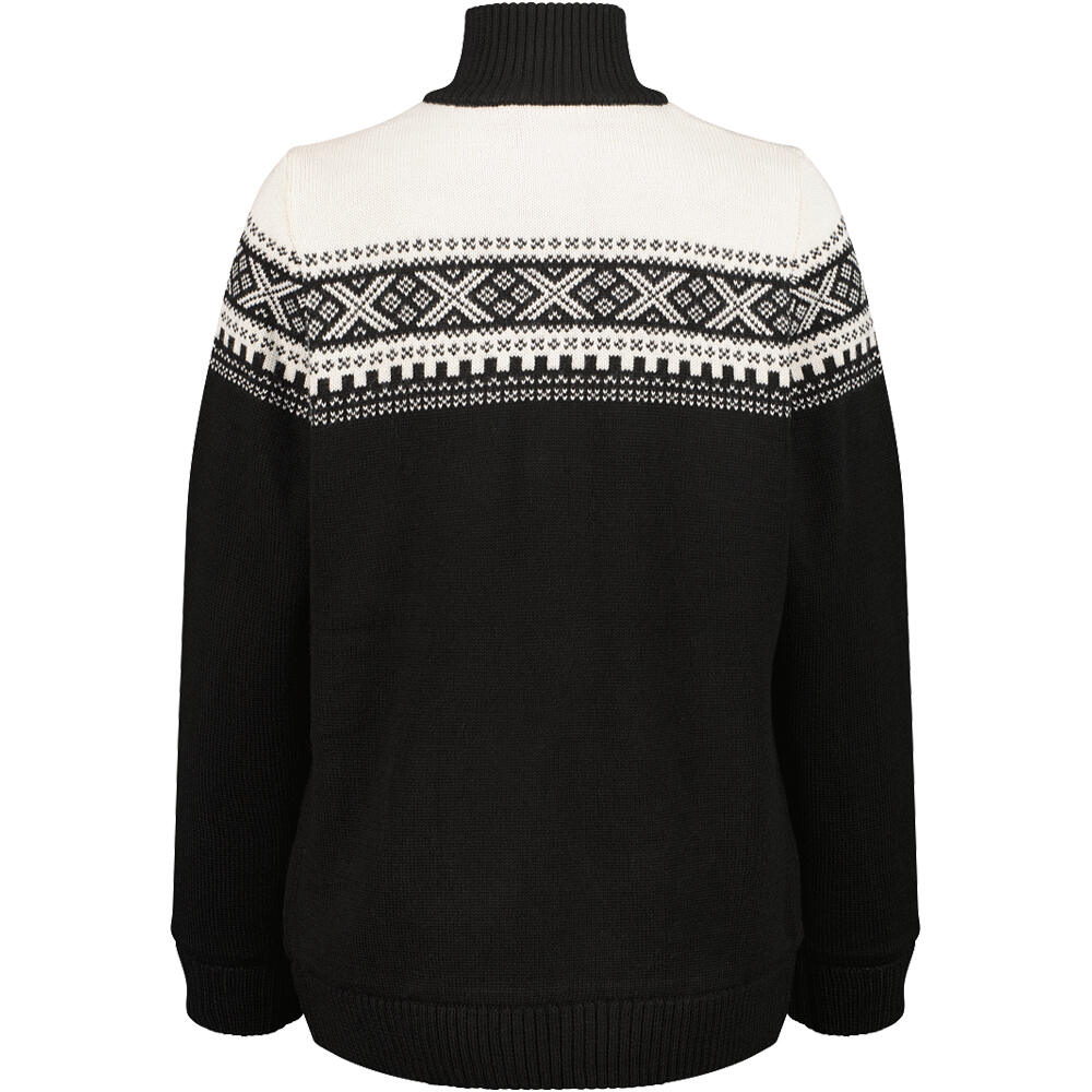 Cmp jersey esquí mujer WOMAN SWEAT KNITTED WP vista trasera
