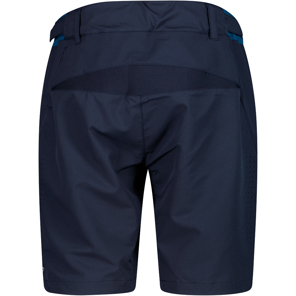 Cmp pantalón corto ciclismo hombre MAN FREE BIKE BERMUDA WITH INNER MESH UNDERWEAR vista trasera
