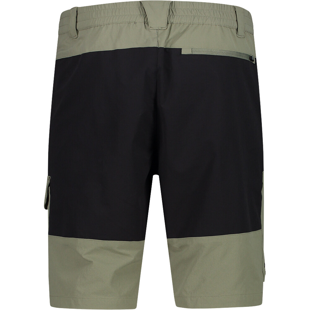 Cmp pantalón corto montaña hombre MAN BERMUDA vista trasera