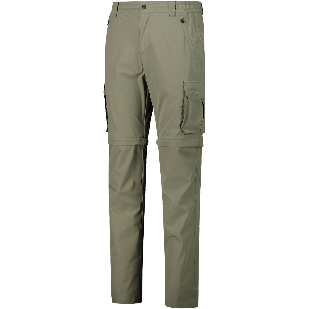 Cmp pantalón montaña hombre MAN ZIP OFF PANT vista detalle
