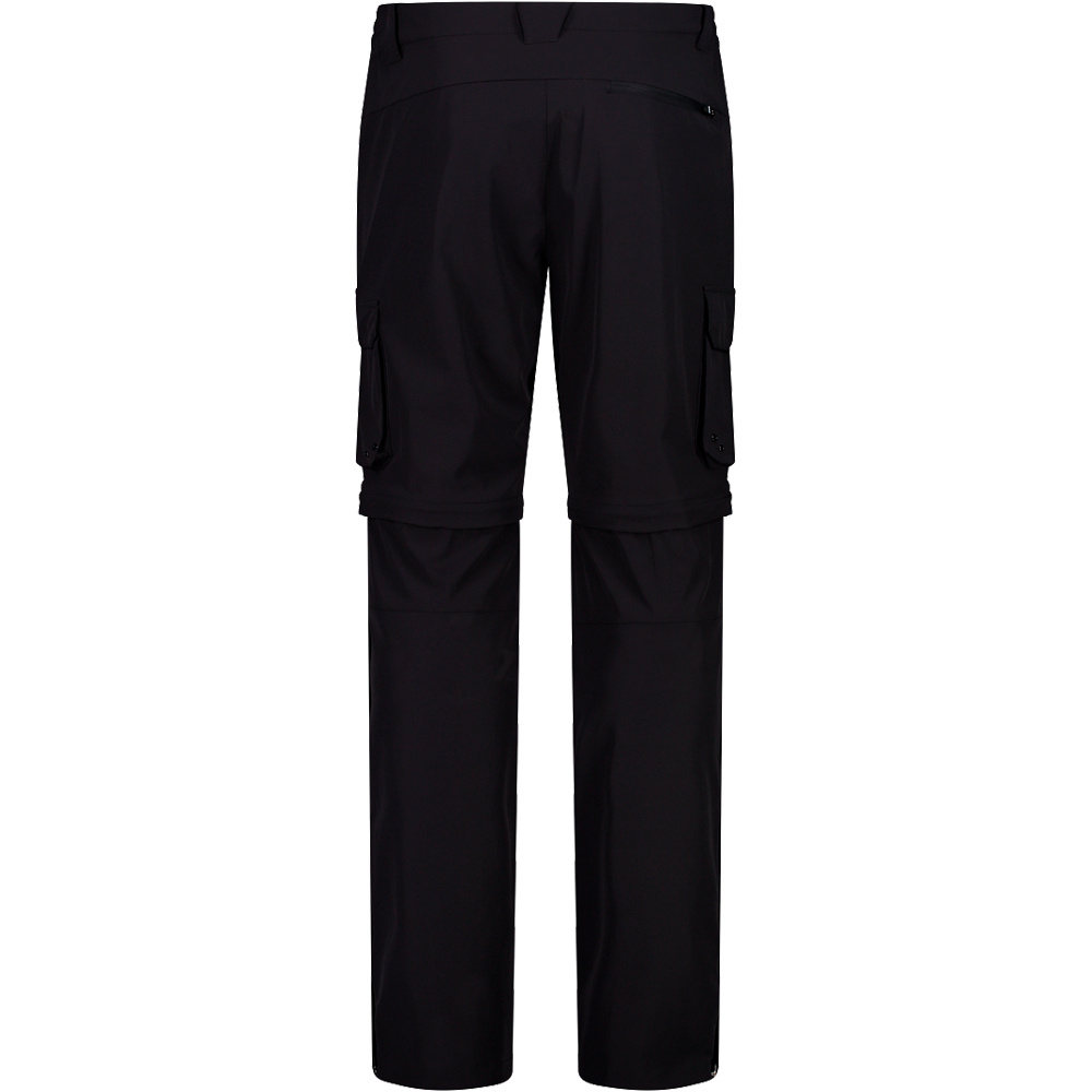 Cmp pantalón montaña hombre MAN ZIP OFF PANT vista trasera