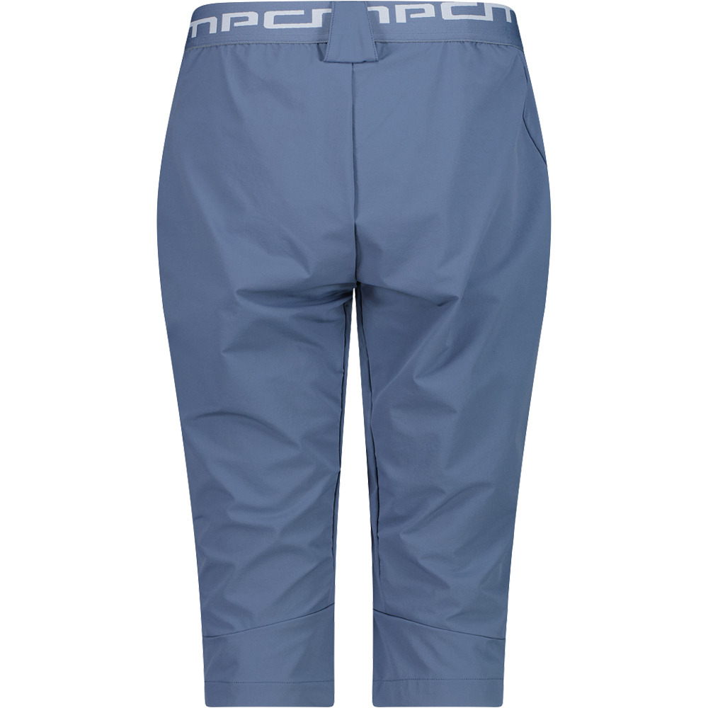 Cmp pantalón montaña mujer WOMAN CAPRI PANT vista trasera