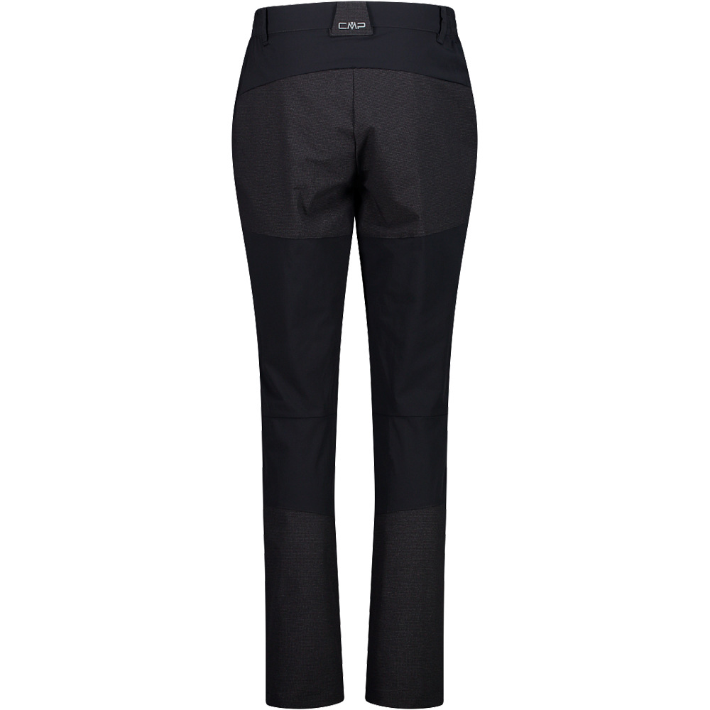 Cmp pantalón montaña mujer WOMAN LONG PANT vista trasera