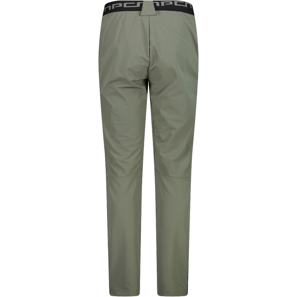 Cmp pantalón montaña mujer WOMAN LONG PANT vista trasera