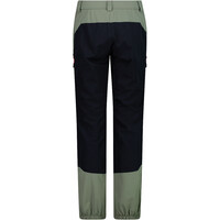 Cmp pantalón montaña mujer WOMAN LONG PANT vista trasera