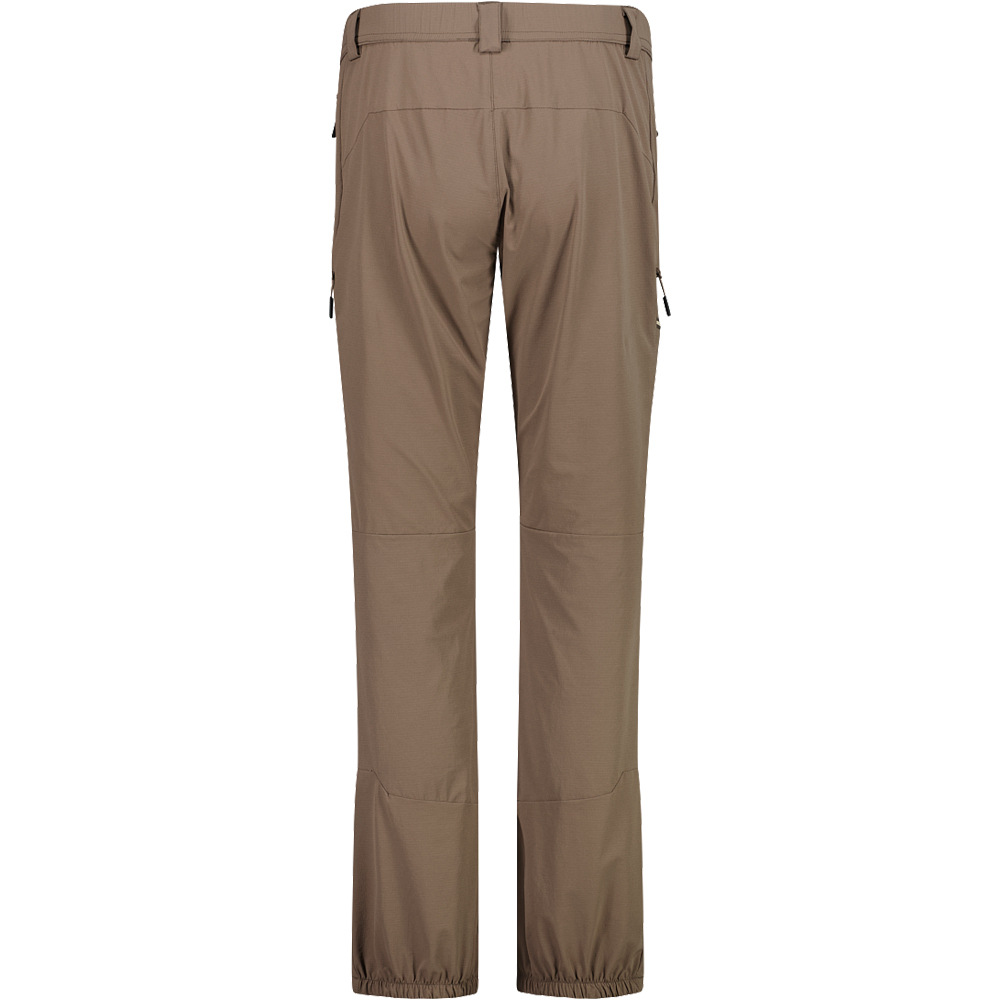 Cmp pantalón montaña mujer WOMAN LONG PANT vista trasera