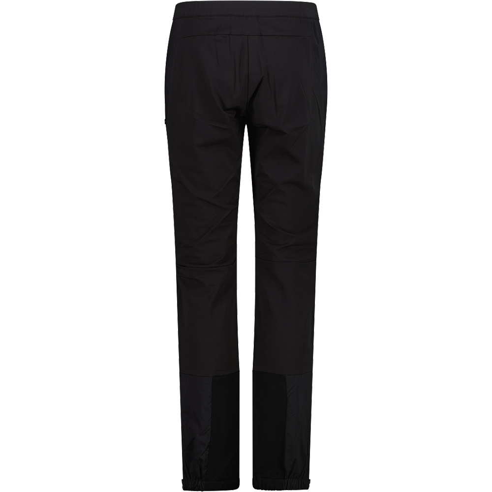 Cmp pantalón montaña mujer WOMAN PANT HYBRID vista trasera