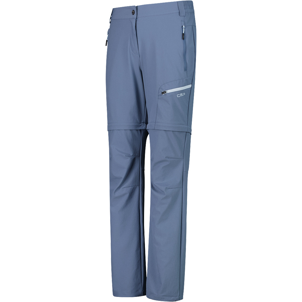Cmp pantalón montaña mujer WOMAN PANT ZIP OFF vista detalle
