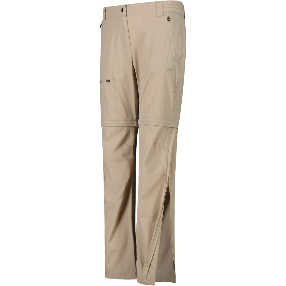 Cmp pantalón montaña mujer WOMAN T ZIP OFF PANT 06