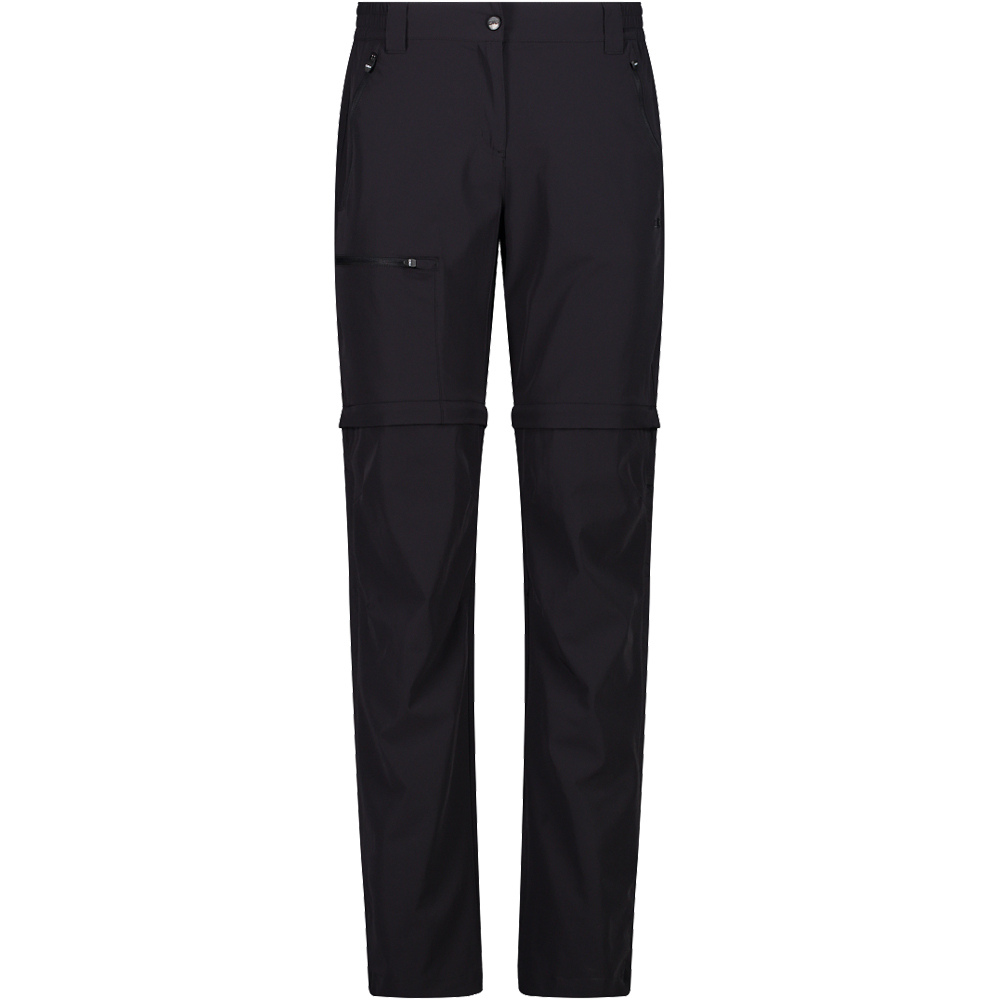 Cmp pantalón montaña mujer WOMAN T ZIP OFF PANT vista frontal