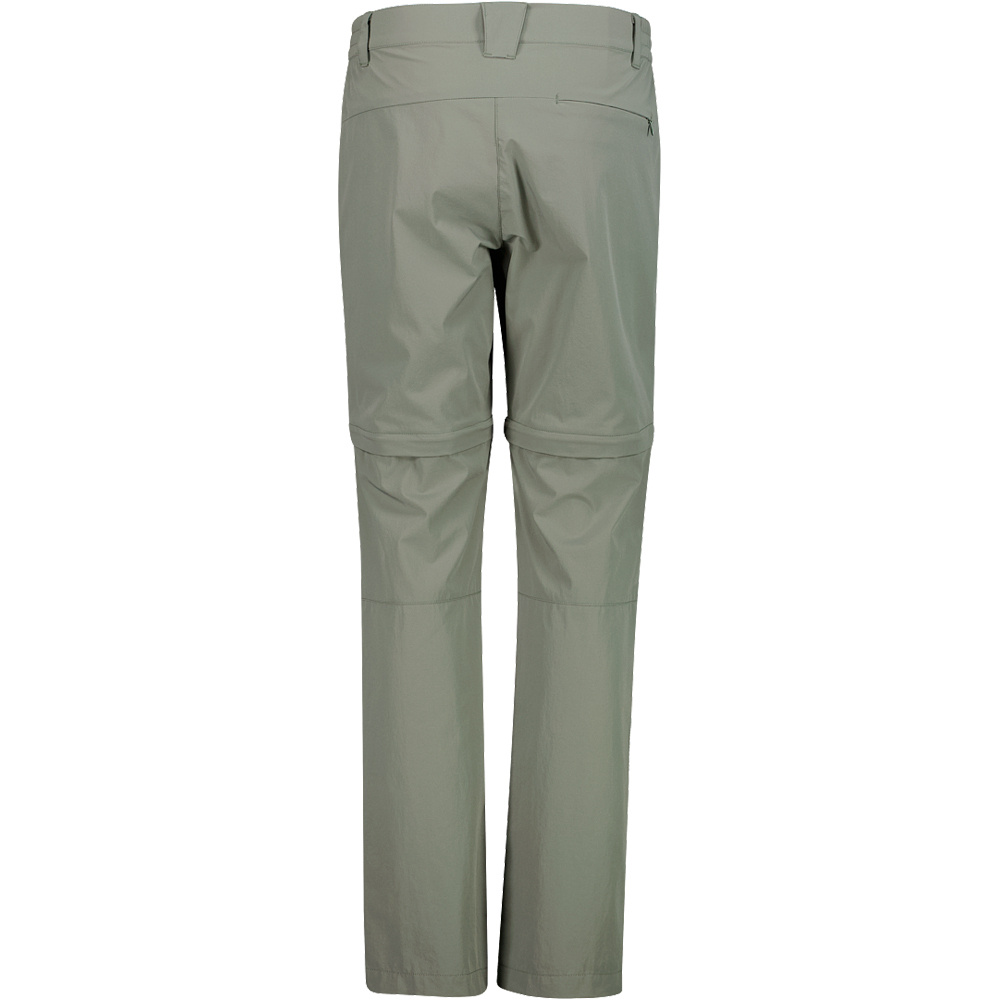 Cmp pantalón montaña mujer WOMAN ZIP OFF PANT vista trasera