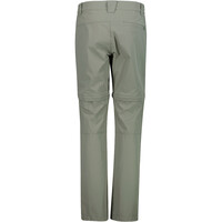 Cmp pantalón montaña mujer WOMAN ZIP OFF PANT vista trasera