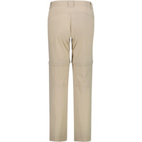 Cmp pantalón montaña mujer WOMAN ZIP OFF PANT vista trasera