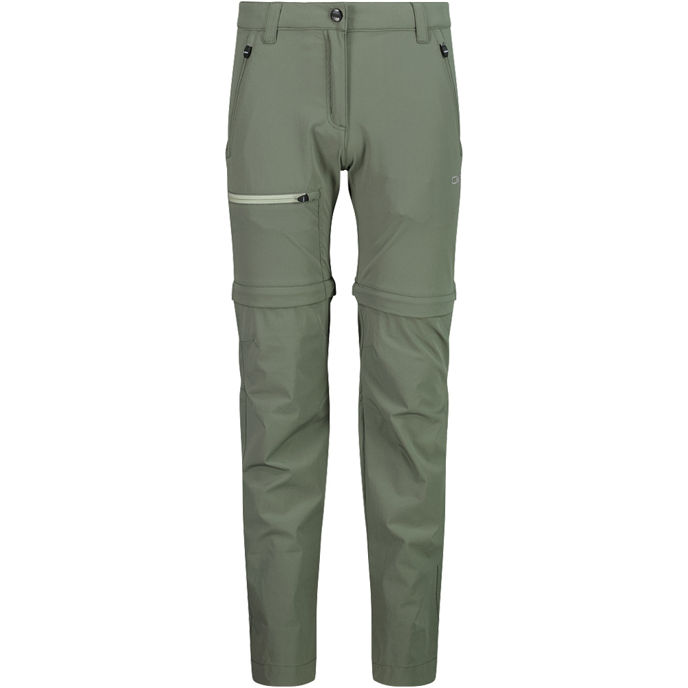 Cmp pantalón montaña niño KID G ZIP OFF PANT vista frontal
