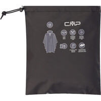 Cmp poncho montaña UNISEX PONCHO FIX HOOD 03