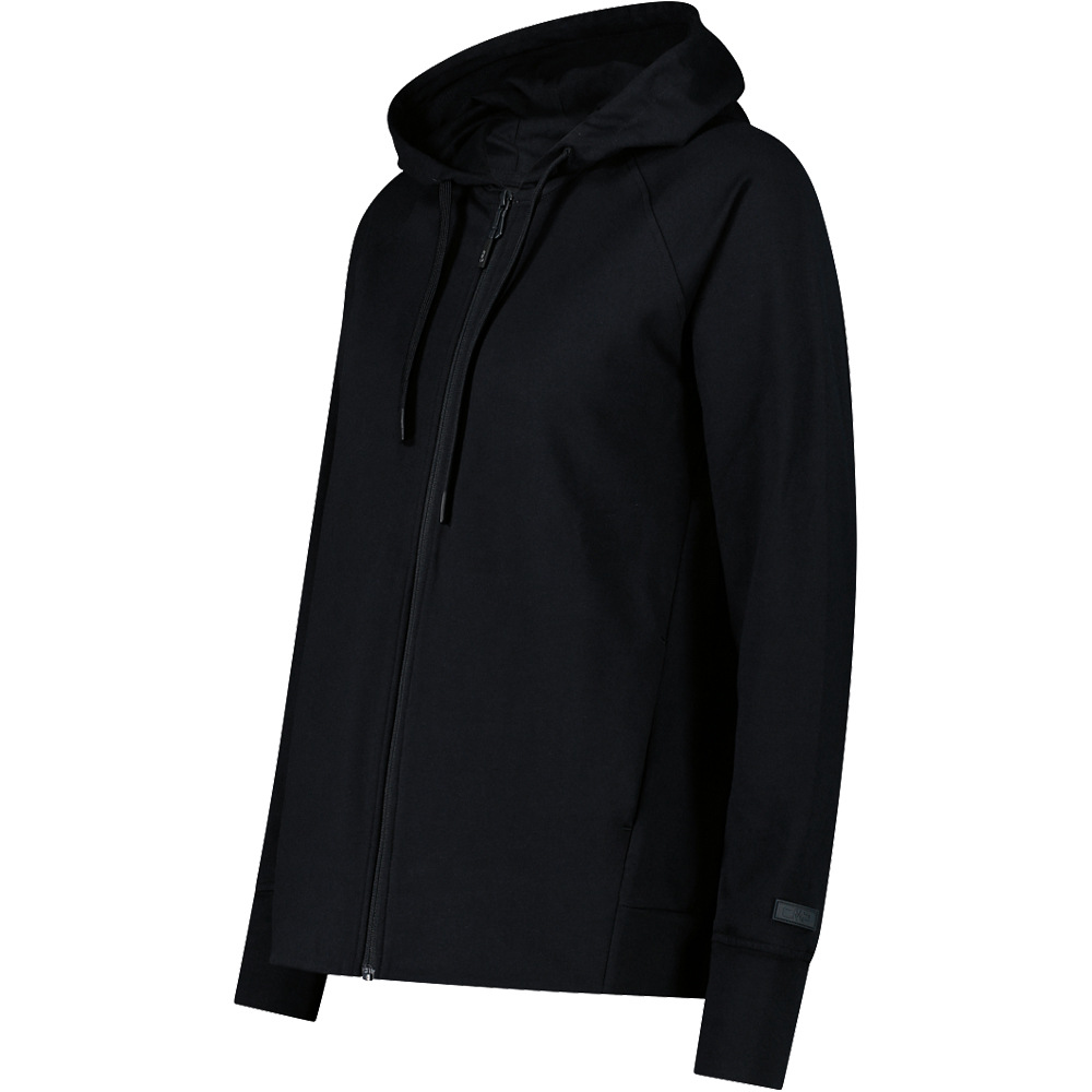 Cmp sudadera mujer WOMAN CO JACKET FIX HOOD vista detalle