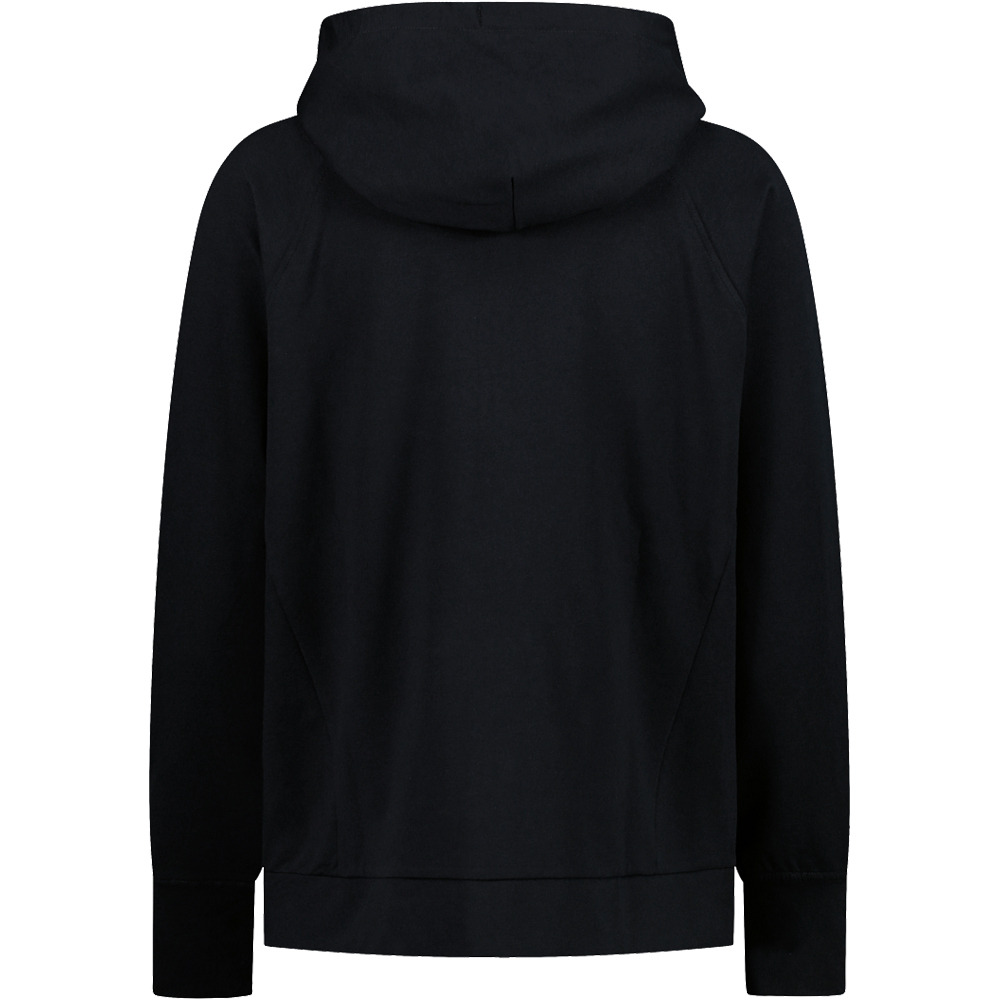Cmp sudadera mujer WOMAN CO JACKET FIX HOOD vista trasera