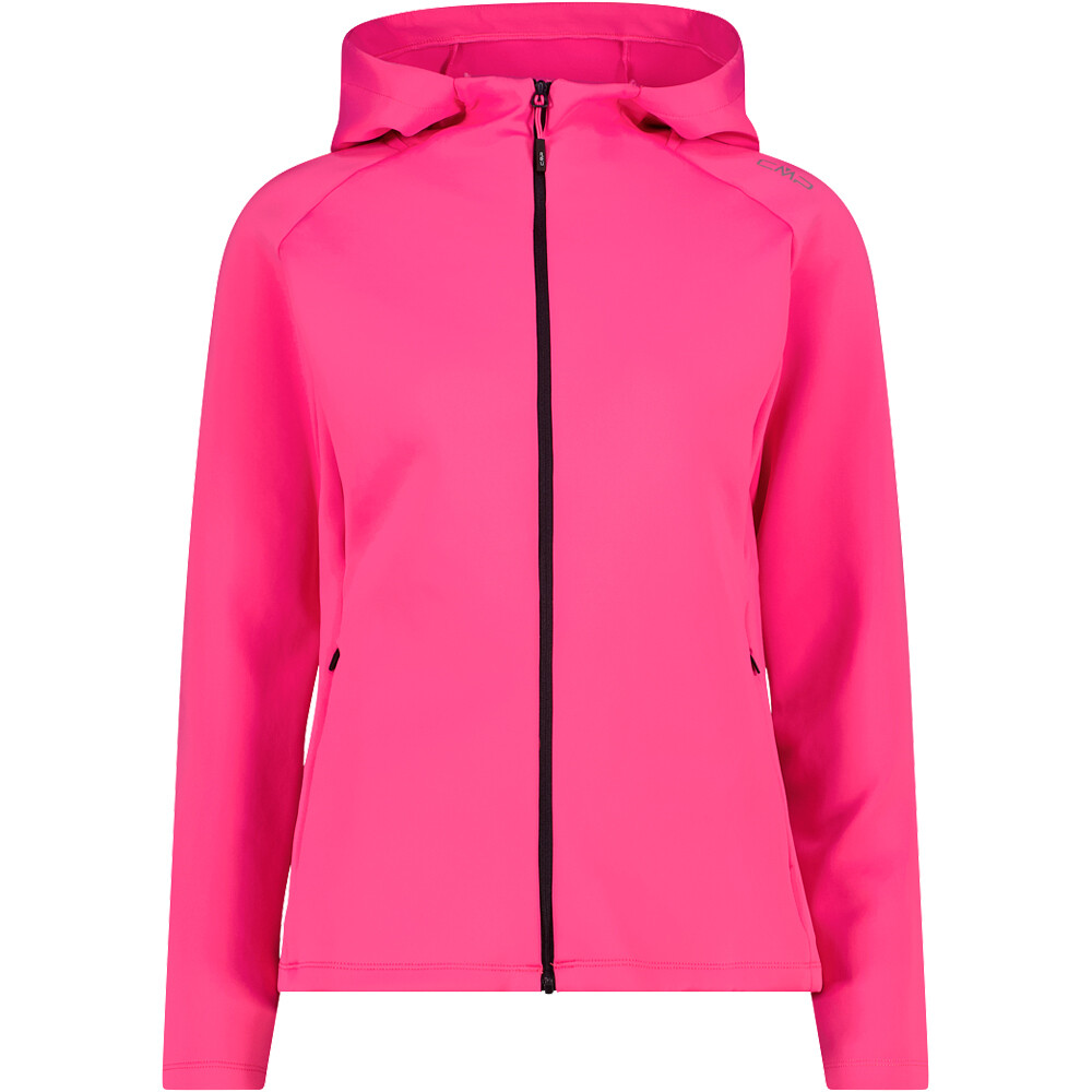 Cmp sudadera mujer WOMAN JACKET FIX HOOD vista frontal