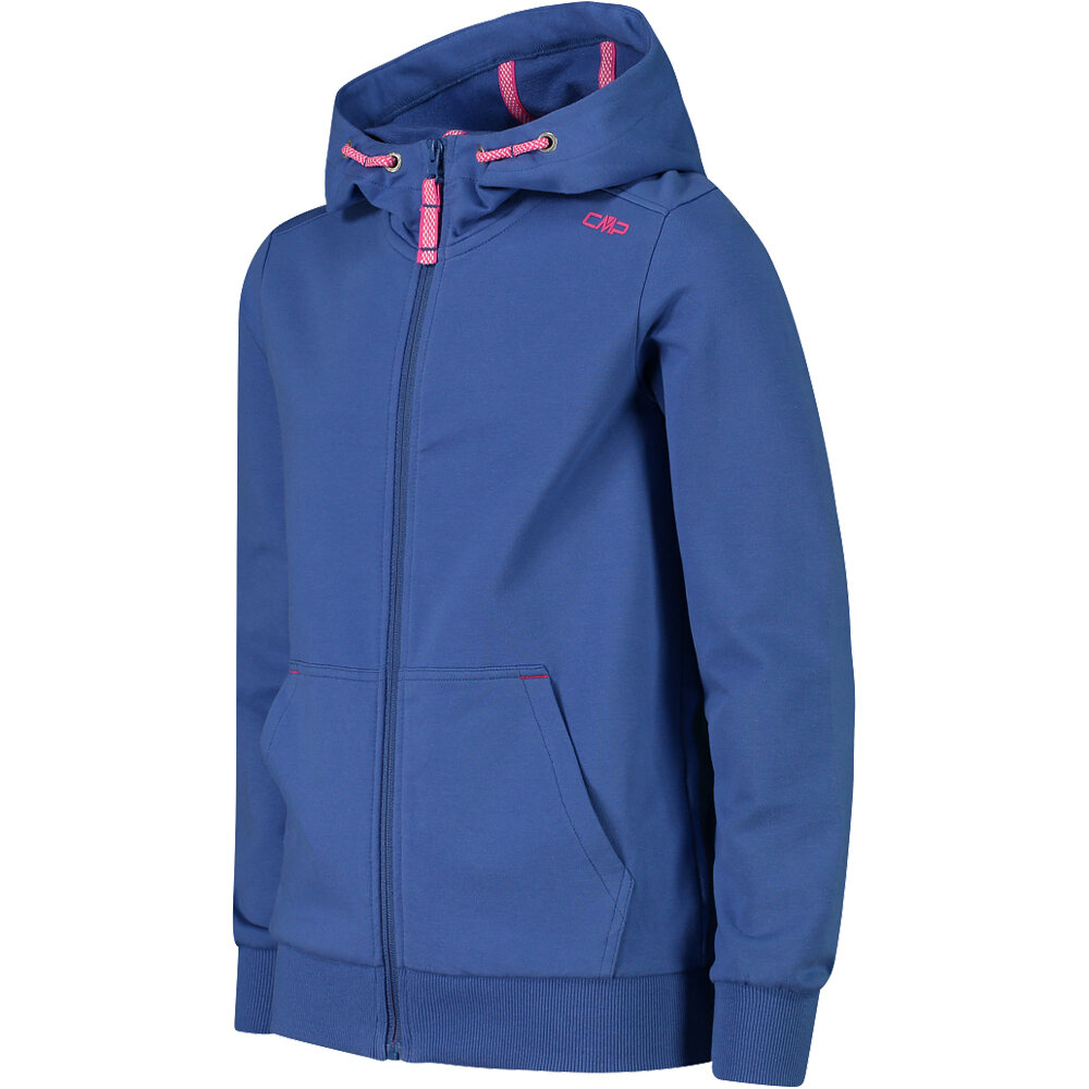 Cmp sudadera niña KID G JACKET FIX HOOD vista detalle