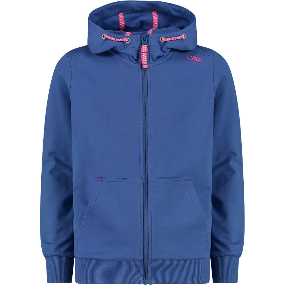 Cmp sudadera niña KID G JACKET FIX HOOD vista frontal