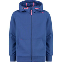 Cmp sudadera niña KID G JACKET FIX HOOD vista frontal