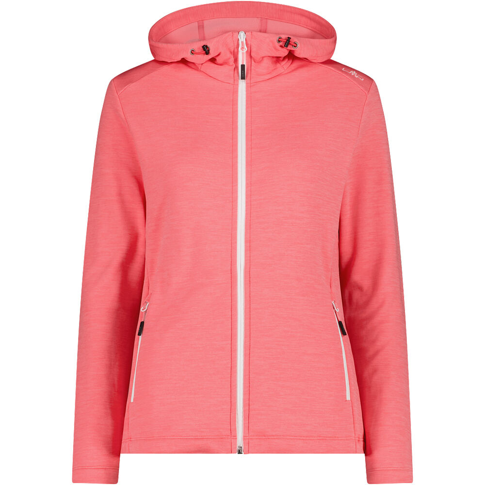 Cmp Sudaderas Montaña Mujer WOMAN JACKET FIX HOOD vista frontal